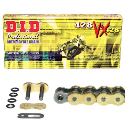 DID Kette extra verstärkt GOLD Daelim VS 125 Evolution, 2000-2003, offen FJ