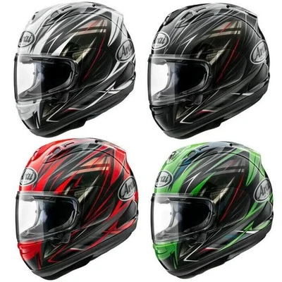 Casque intégral Arai RX-7X Corsair-X RX-7V RADICAL 4-COLOR rond ovale - Photo 1/2