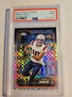 2024 Topps Chrome Drake Maye #203 X-Fractor PSA Mint 9