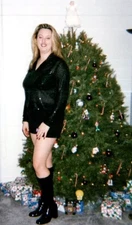 90s American Girl Ready For the Club Vintage Photo Los Angeles CA