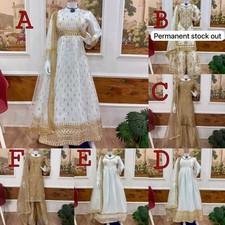Salwar Kameez Indian Pakistani Wedding Party Wear Dress Anarkali Gown Suit Eid