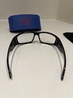 Wiley X ZAK Black Plastic Wraparound Rectangular Full Rim Lead Eyeglass Frames — photo 5