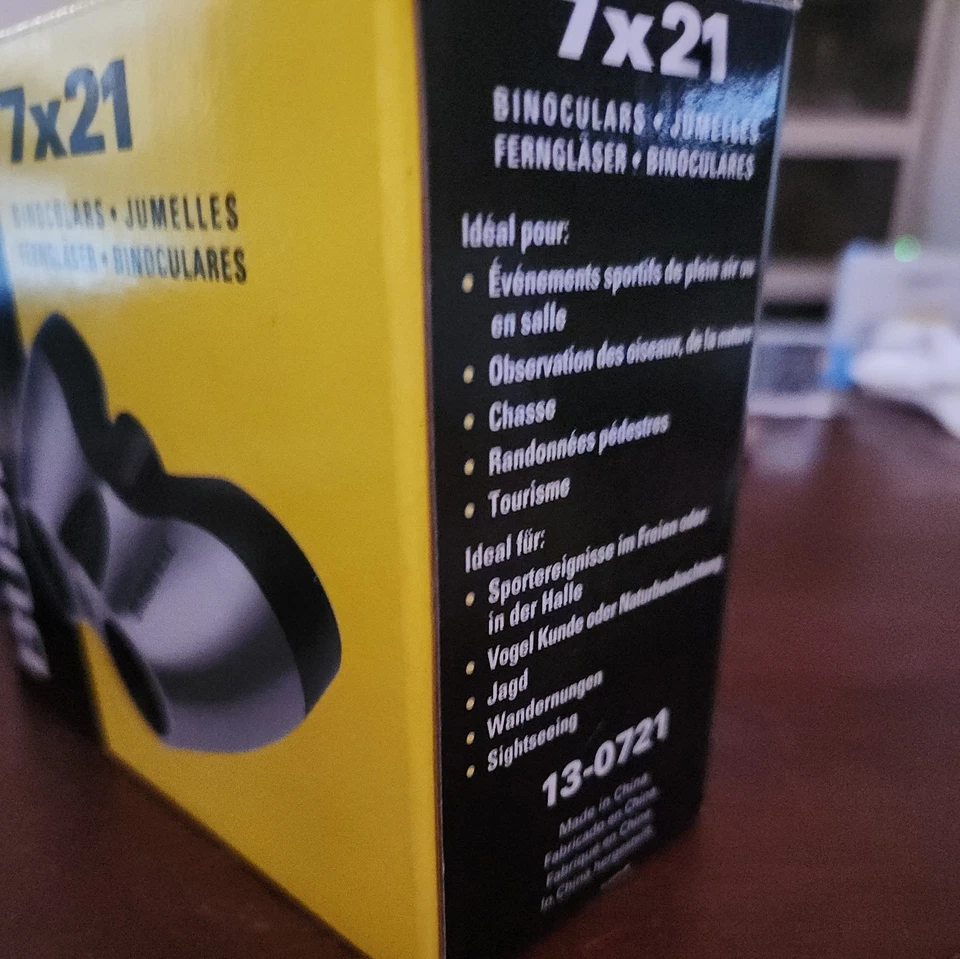 Bushnell 7X21 Model 13-0721 Compact Binoculars New Outdoor/Indoor Sports Hunting - Image 3 of 4