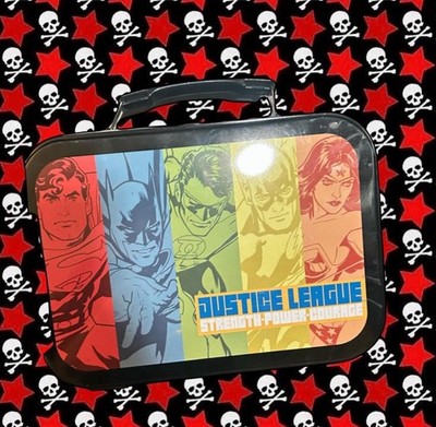 Justice League Strength Power Courage Lunch Box DC Comics New
