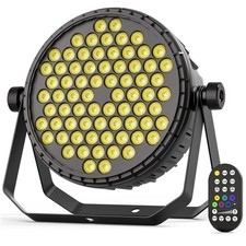 72x5W LED Stage PAR Light DMX Party DJ Disco Club Show Lighting Effect w/ Remote