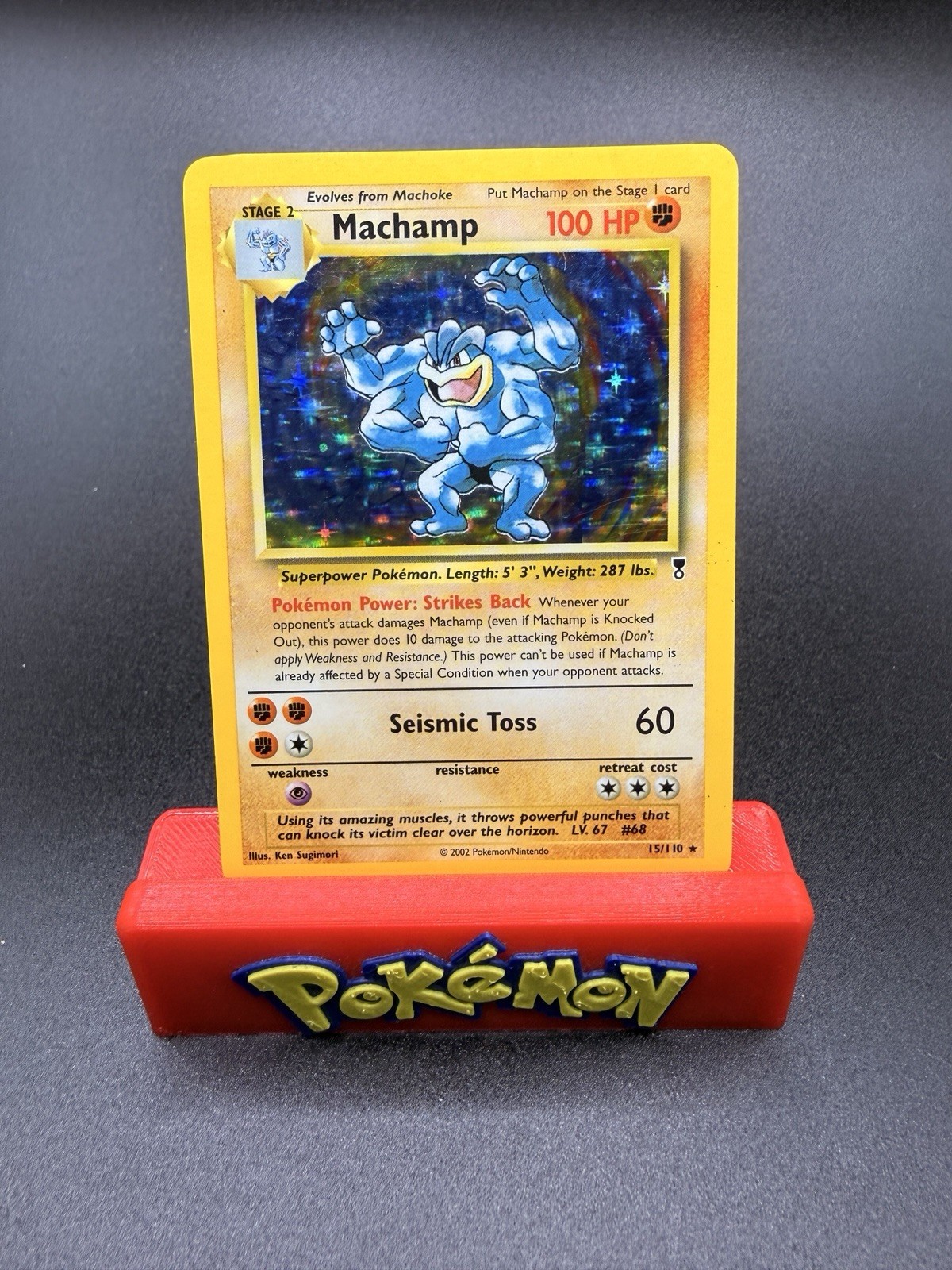 Machamp - Legendary Collection 15/110 2002 - WOTC - Pokémon TCG - NM Holo