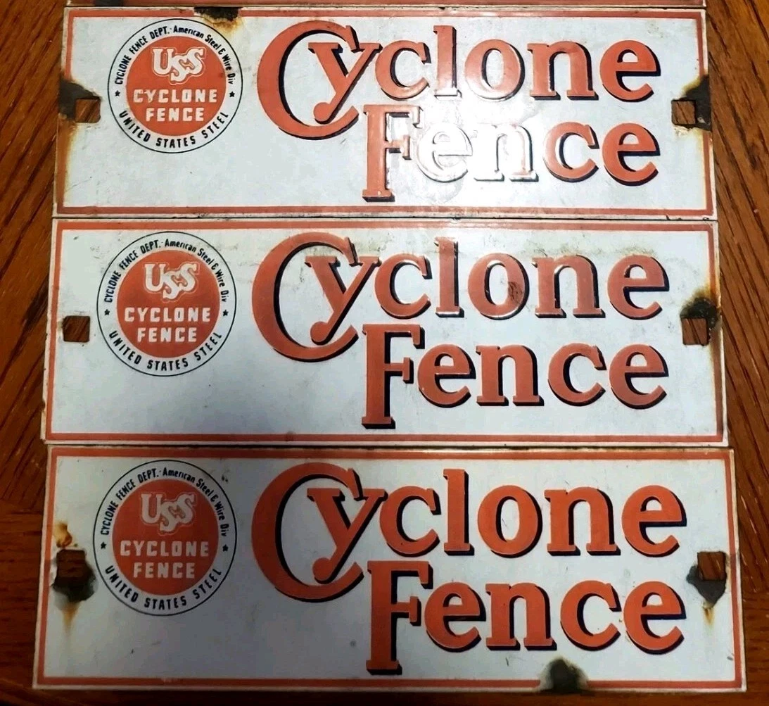 Vintage Fence Sign In Original Advertising Signs (1930-1969) for