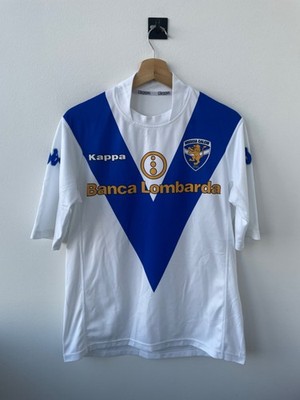 BRESCIA CALCIO 2004/2005 AWAY FOOTBALL SOCCER SHIRT JERSEY MAGLIA KAPPA size L