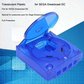 Translucent Plastic Shield Housing For Dreamcast DC Game Console