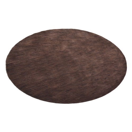 Eco-Friendly Hand Knotted Loom Wool Area Rug Solid Brown BBH Homes BBL00111L0004 - Picture 163 of 228