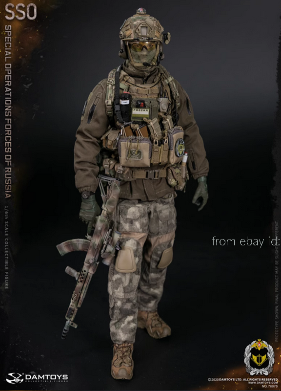 ミリタリー 1/6 SPECIAL OPERATIONS FORCES OF RUSSIA EASY&SIMPLE Russian Federation Limited Version 1/6 SSO