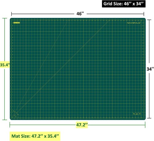 Professional 48"x36" Cutting Mat - Self-Healing for Quilting and Scrapbooking - Picture 8 of 11