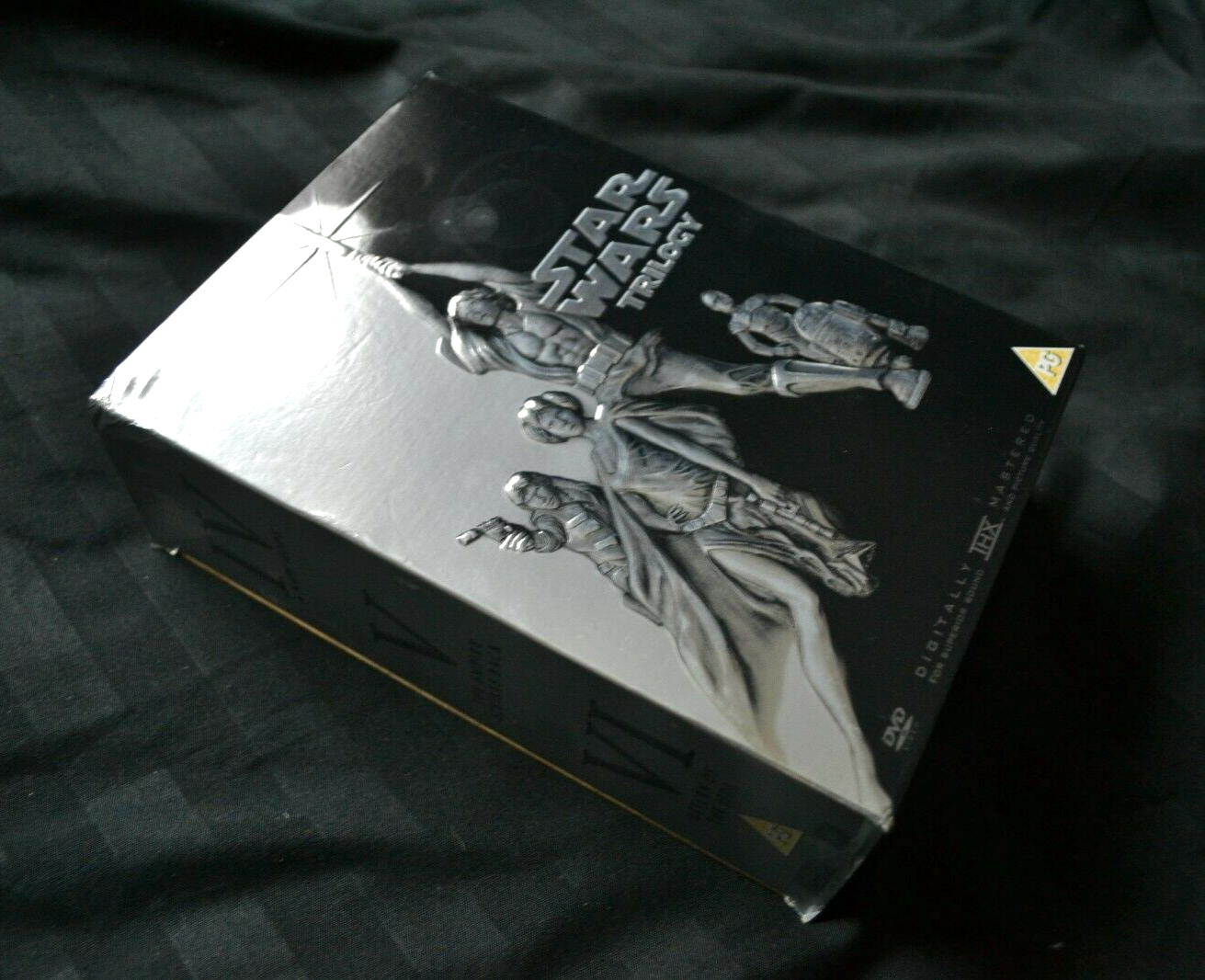 DVD Movie Star Wars The Original Movie Trilogy Boxset Remastered Silver 2004