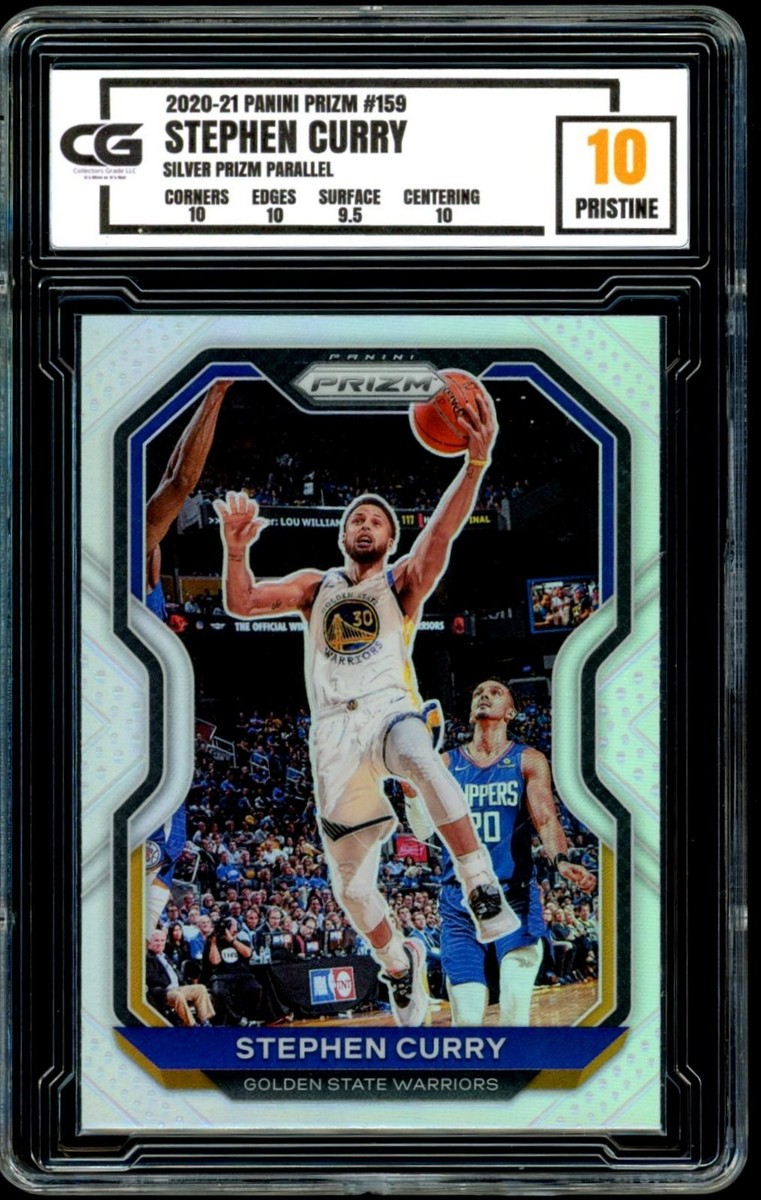 2020 Panini Prizm #159 ~ SILVER PRIZM ~ Stephen Curry ~ CG