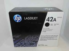 New Genuine HP 42A LaserJet Black Toner Cartridge Q5942A