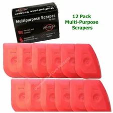 Hi-Tech Multi-Purpose Plastic Scraper PB200 Plastic Decal Scraper 12 pack