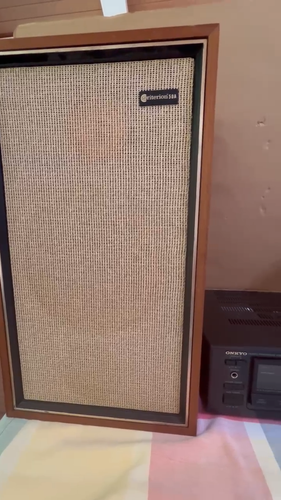 VGUC Vntg 1970's Lafayette Criterion Speaker, Model 50A, Walnut Veneer (#2 of 2) - Video 1 of 1