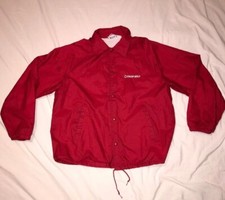 Vintage Topical Sportswear Troy-Bilt Windbreaker Size XL Made in USA