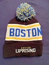 Boston Uprising OverWatch OWL Winter Knit Hat Gaming Cap NEW Black Multi