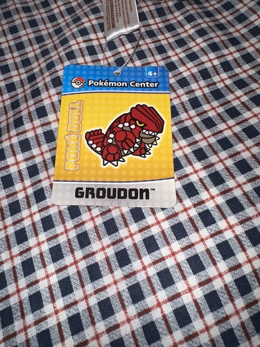 Pokemon Center 2010 exclusive Groudon Pokedoll official plush rare TCPI - Picture 6 of 7