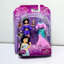 Disney Aladdin Princesa Jazmín Clip Mágico Polly Pocket Doll Set Nuevo