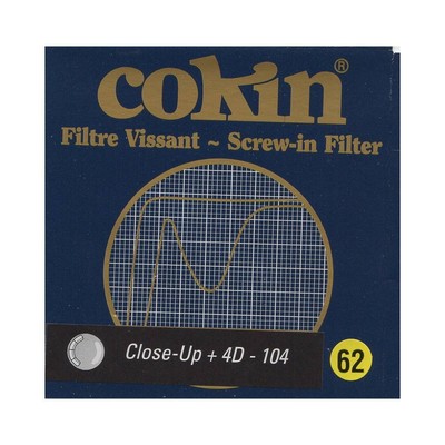 Cokin 62mm Filter Schließen Up + 4D 104 Schraube
