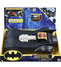 DC Comics Batman Tech Defender Batmobile Transforming Vehicle Blaster Launcher