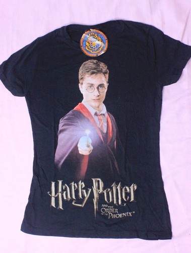 Phoenix Wand Black T-shirt 