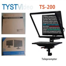 TYST TS-200 20" inch Broadcast Video Teleprompter For Computer Camera Interview