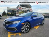 2019 Honda Civic Sedan Touring CVT Like New! - Leather Seats - $191 B/W