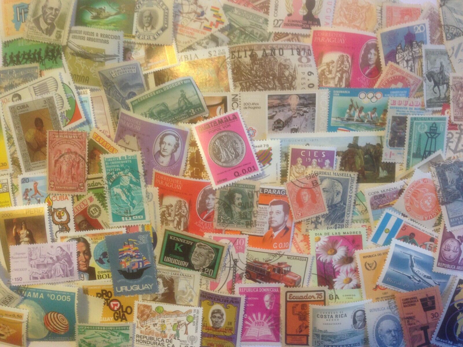 1000 specialty shop Different Max 42% OFF Latin America Commemoratives Collection - Stamp