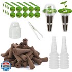 107pcs Seed Pod Kit for Aerogarden, Hydroponics Garden Accessories for System