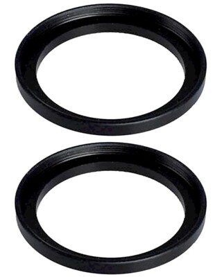 Bower 34-37mm dHD Step-Up Adapterring Schwarz 2er Pack