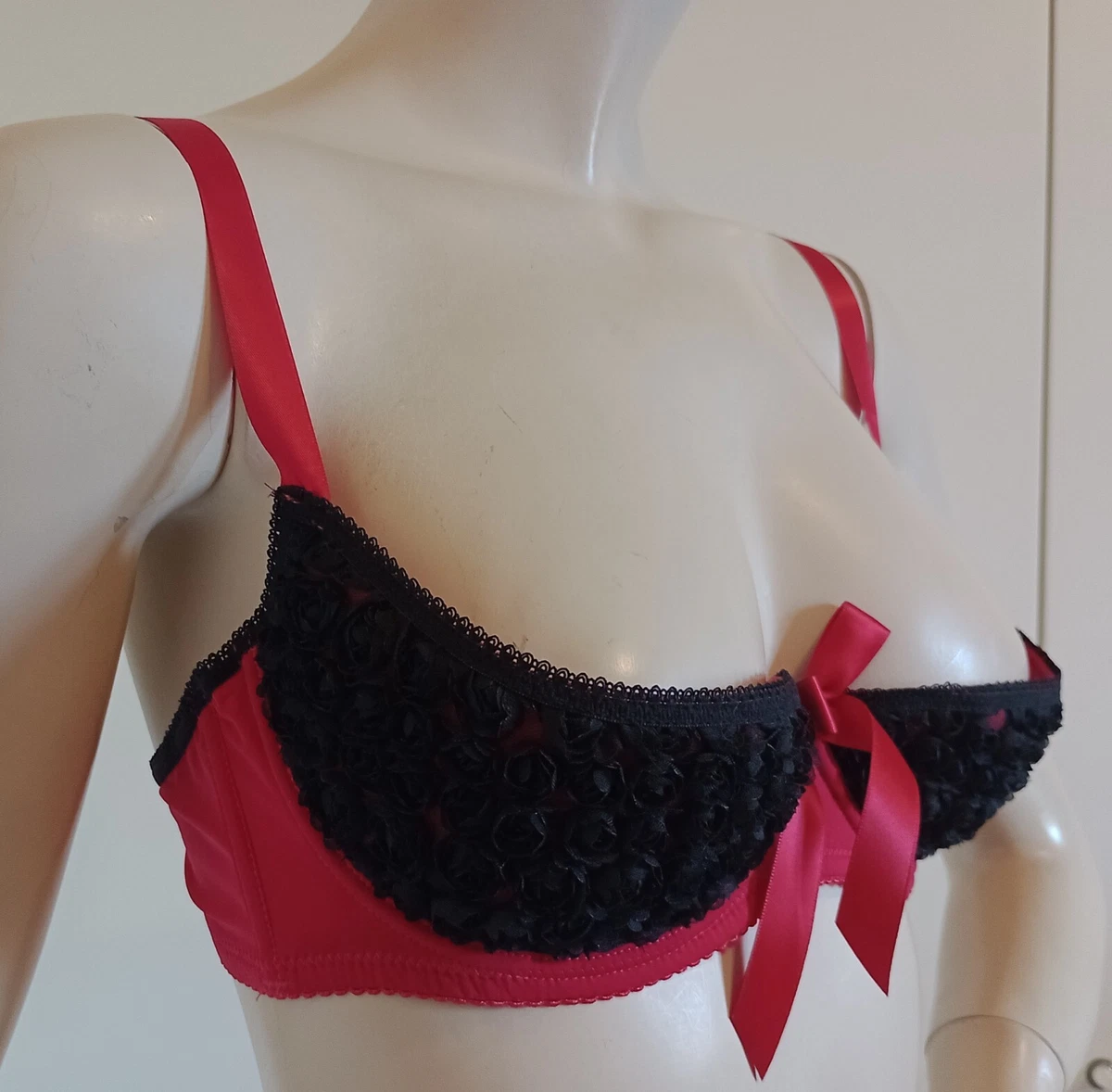 Aubade Reggiseno A Mezza Coppa In Pizzo Donna - Modello Reine Des Prés, Morbido E Sensuale