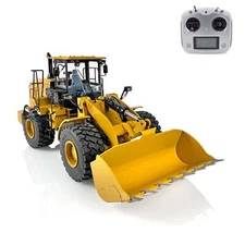 DIM 950 1/12 Scale Metal Hydraulic RC Assembled Loader W/Light Sound Radio Motor