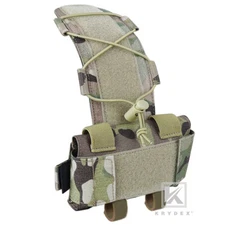 KRYDEX  Helmet Counterweight Battery Pouch Helmet Cover Pouch Bag MC Camo
