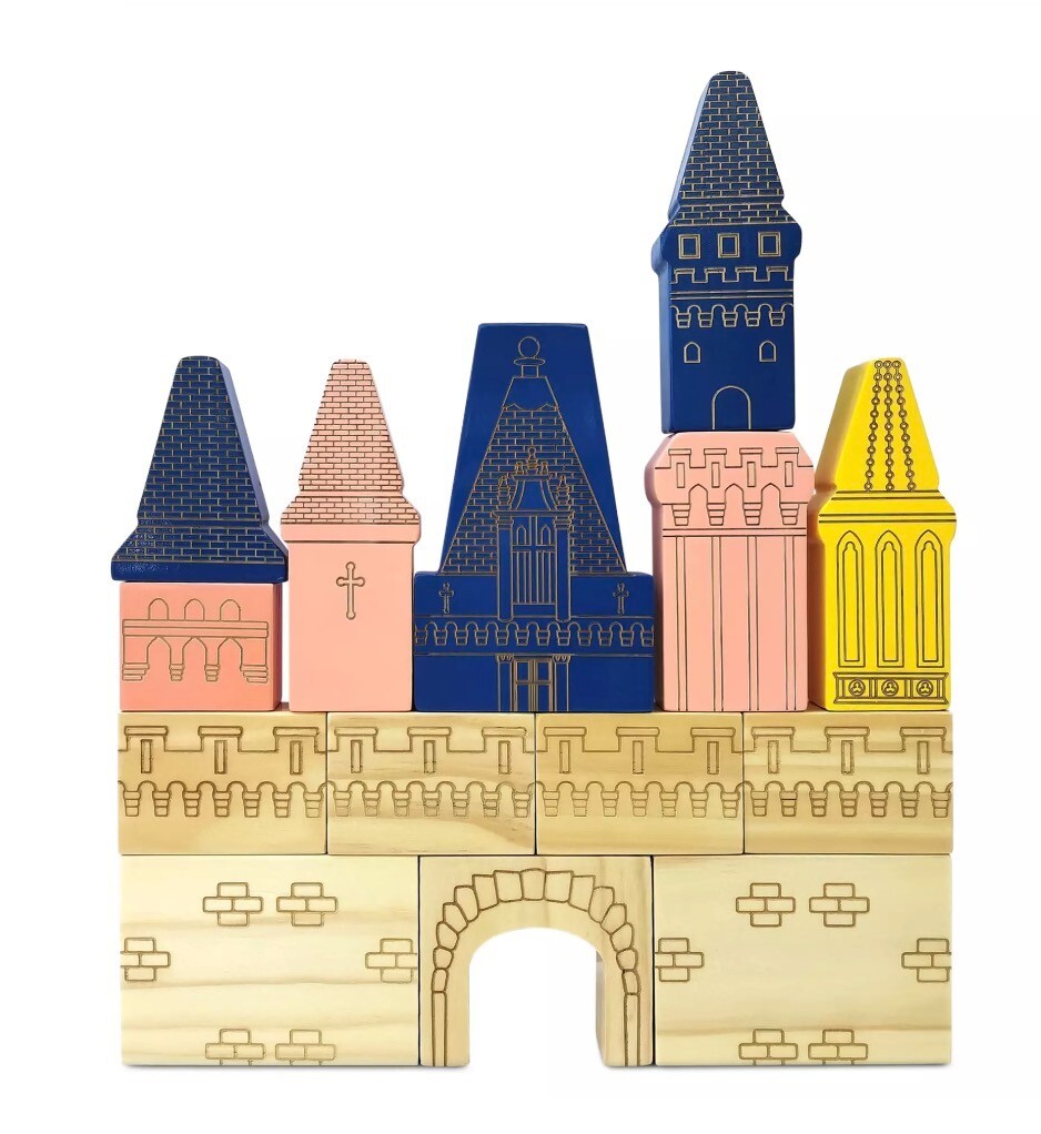 Disney Disneyland Mickey Mouse and Friends Castle Stacking Block