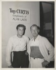 Alan Ladd Tony Curtis dressing room Some Like it Hot 8x10 Photo Stamped Snipe