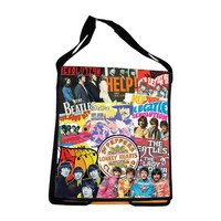 The Beatles Messenger Bag - Album Covers - Adjustable Strap Interior Pockets on sale The Beatles Messenger Bag - Album Covers - Adjustable Strap Interior Pockets on sale
