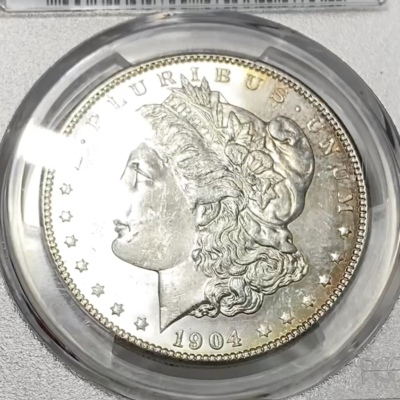 BU 1904-O Morgan Silver Dollar PCGS MS63 Semi-PL! TKFM | eBay