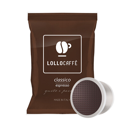 600 Cialde Capsule Caffè Lollo Miscela Nera Nero Lavazza Espresso Point