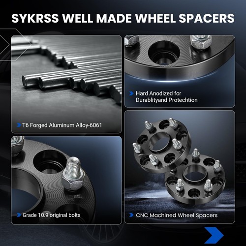 20mm 5x114.3mm (4.5") Wheel Spacers Compatible with Toyota Compatible with Le... - Picture 4 of 7