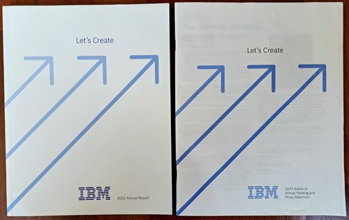 IBM 2022 Annual Report, 2023 Notice Of Annual Meeting And Proxy Statement - Picture 1 of 2