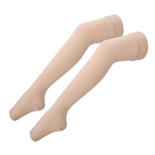 23 To 32mmHg Compression Stockings Open Toe Thigh High Graduated Compression BST - Picture 14 of 23