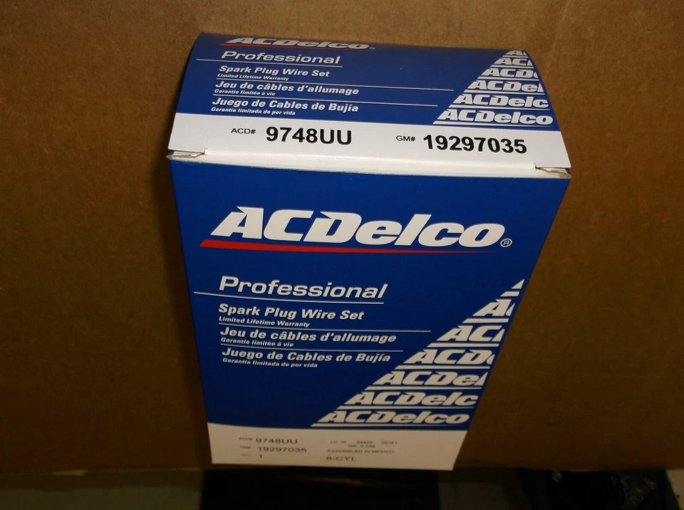 Cables de bujía Corvette ~ Camaro ~ 19297035 ~ Chevy SSR ~ Pontiac G8 ~ 9748UU ~ GXP ~ Sierra Foto 4 de 4