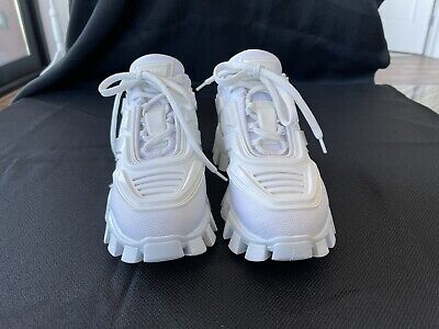 Prada Cloudbust Thunder White Sneakers Women's Size 37/US 7 Prada Cloudbust Thunder White Sneakers Women's Size 37/US 7