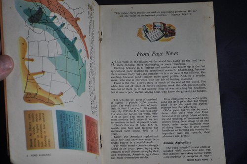 The Ford Almanac 1956 Farm Ranch Home Vintage - Picture 3 of 12
