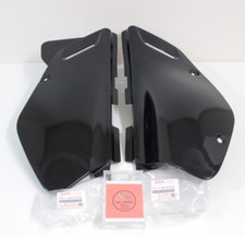 BLACK SIDE FRAME COVERS  LEFT  & RIGHT for SUZUKI 1996 - 2020 DR650SE