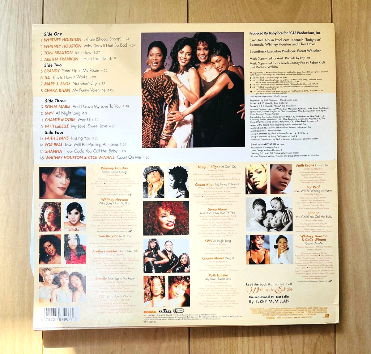Waiting To Exhale / 1995 US 2LP Original Soundtrack Whitney Waiting To Exhale / 1995 US 2LP Original Soundtrack Whitney