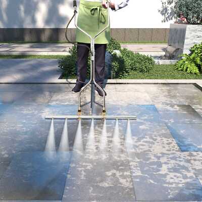 5000PSI Wasserbesen-Hochdruckreiniger mit 7 Düsen und 3/8''-Anschluss  40 l/min